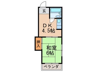 モンテロ－ラ安原の物件間取画像